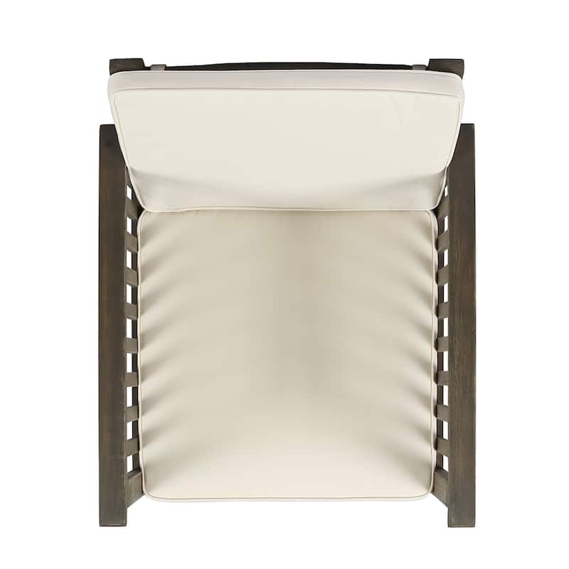 Exquisite Acacia Wood Club Chair for Outdoor