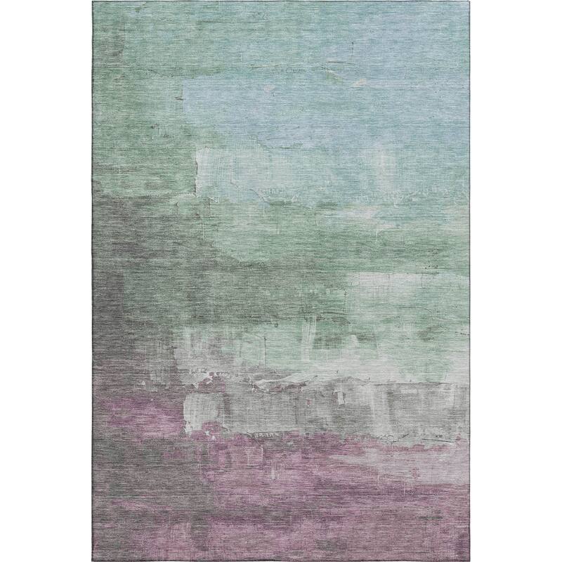Premium Washable Super Soft Modern Brushstrokes Mayfield Rug