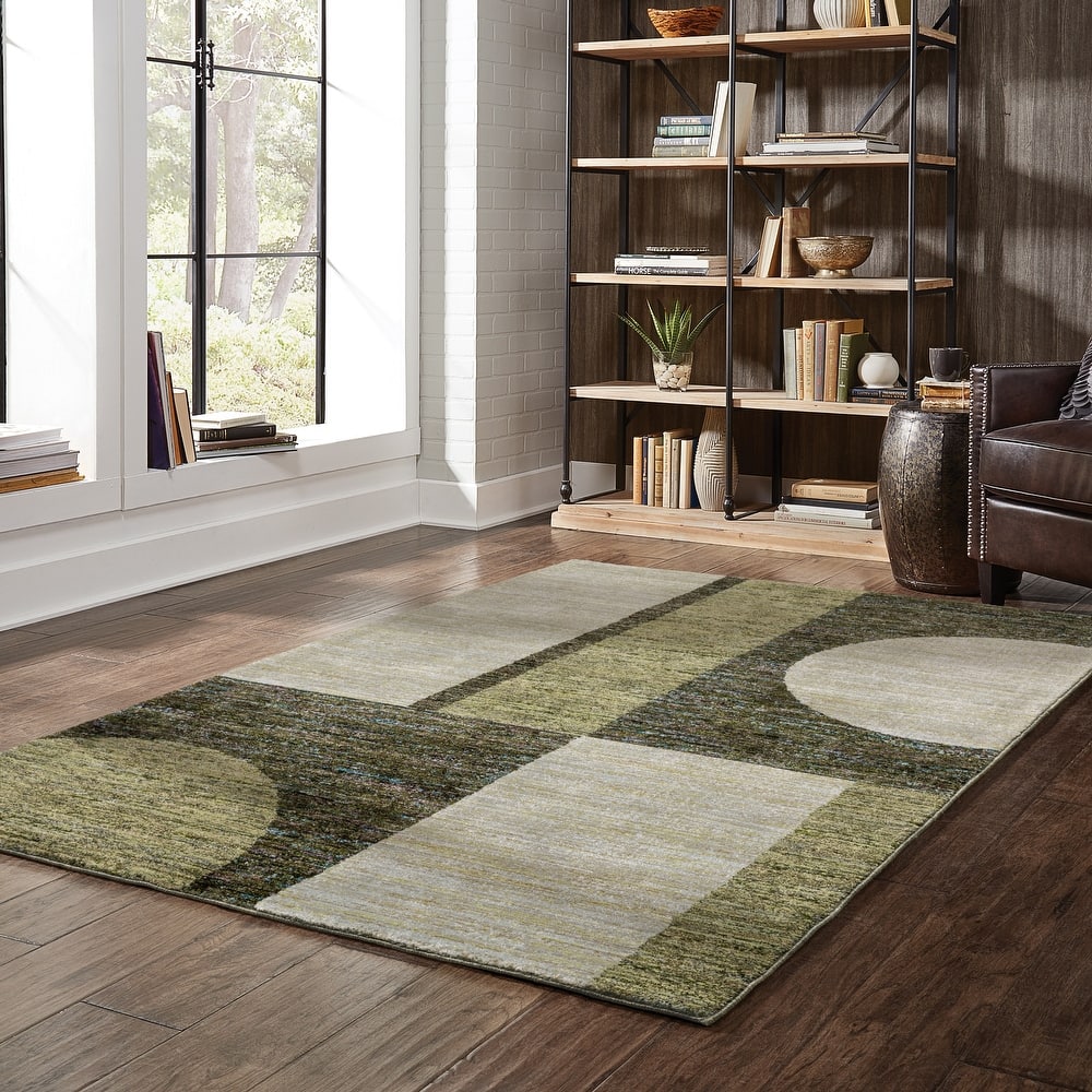 Style Haven Stephan Modern Art-deco Inspired Area Rug