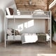 preview thumbnail 2 of 43, Modren Twin Over Twin Metal Bunk Bed,Divided into Two Twin Beds With Steel Construction for Bedroom