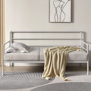 Industrial Metal Daybed Twin Size Bed Frame by FULLJOJOR 🔔