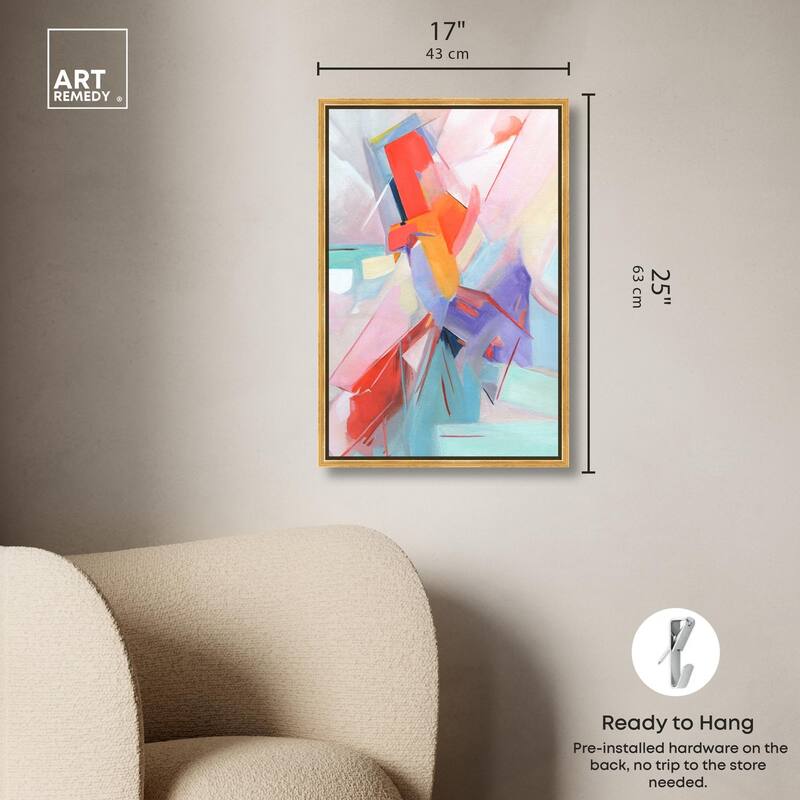 Give Joy I Canvas by Art Remedy