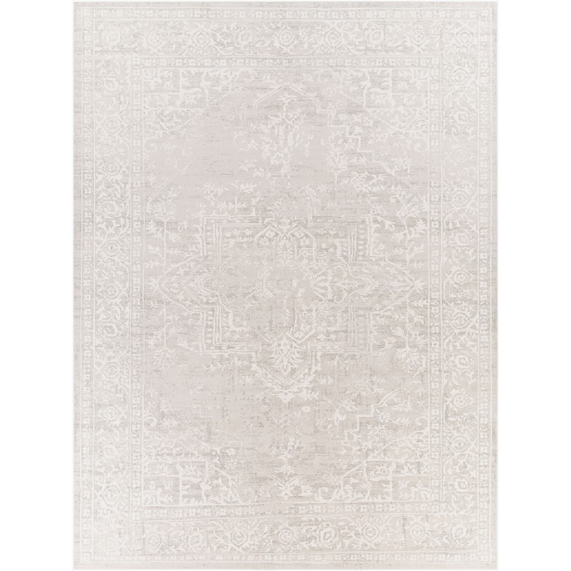 Livabliss Traditional Aisha Medallion Area Rug