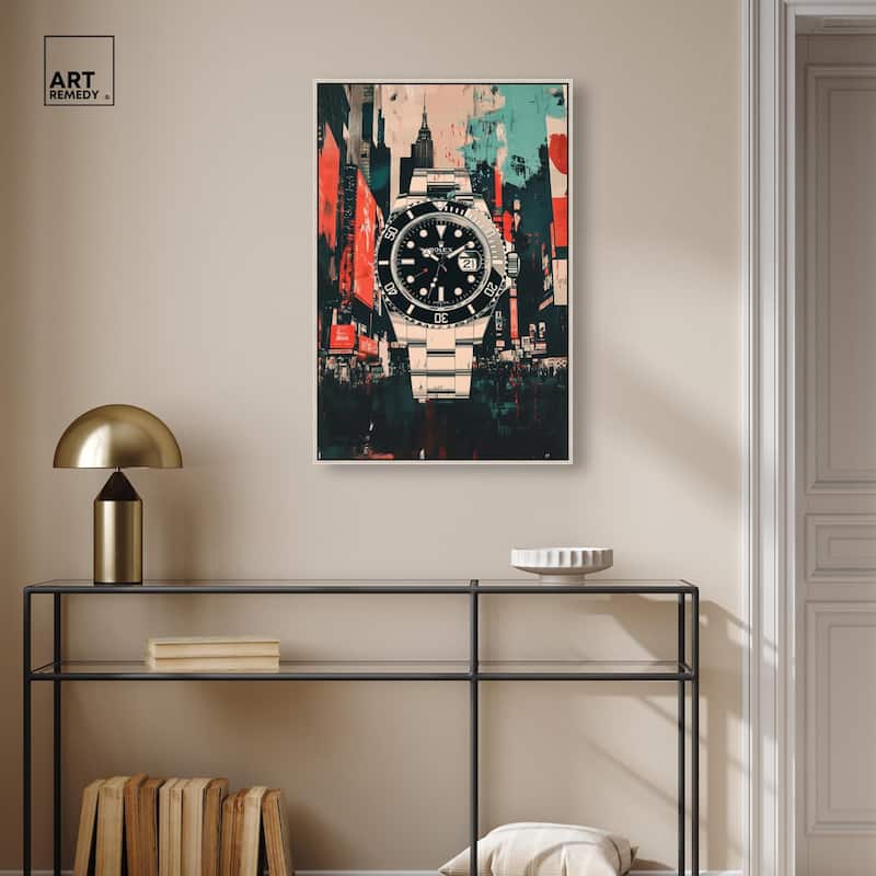 Cityscape Watch Canvas by Art Remedy
