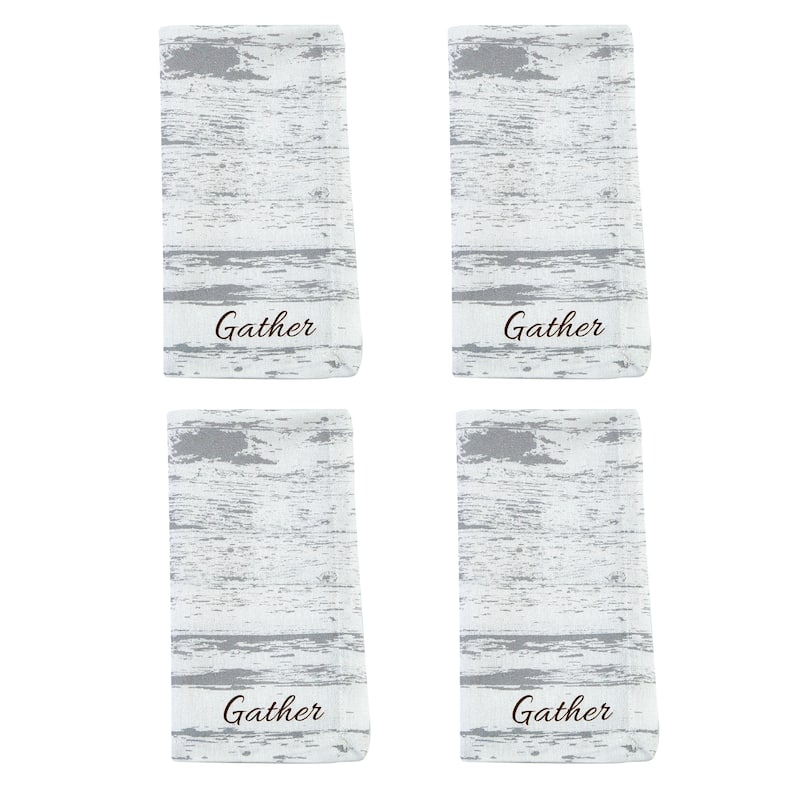 Park Designs Punkin' Patch Napkin Set of 4 - 18" X 18"