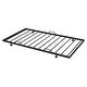 preview thumbnail 10 of 30, Versatile Design Twin Over Full Metal Bunk Bed with Trundle and Lateral Storage Practical Step Ladder and Built-in Wardrobe