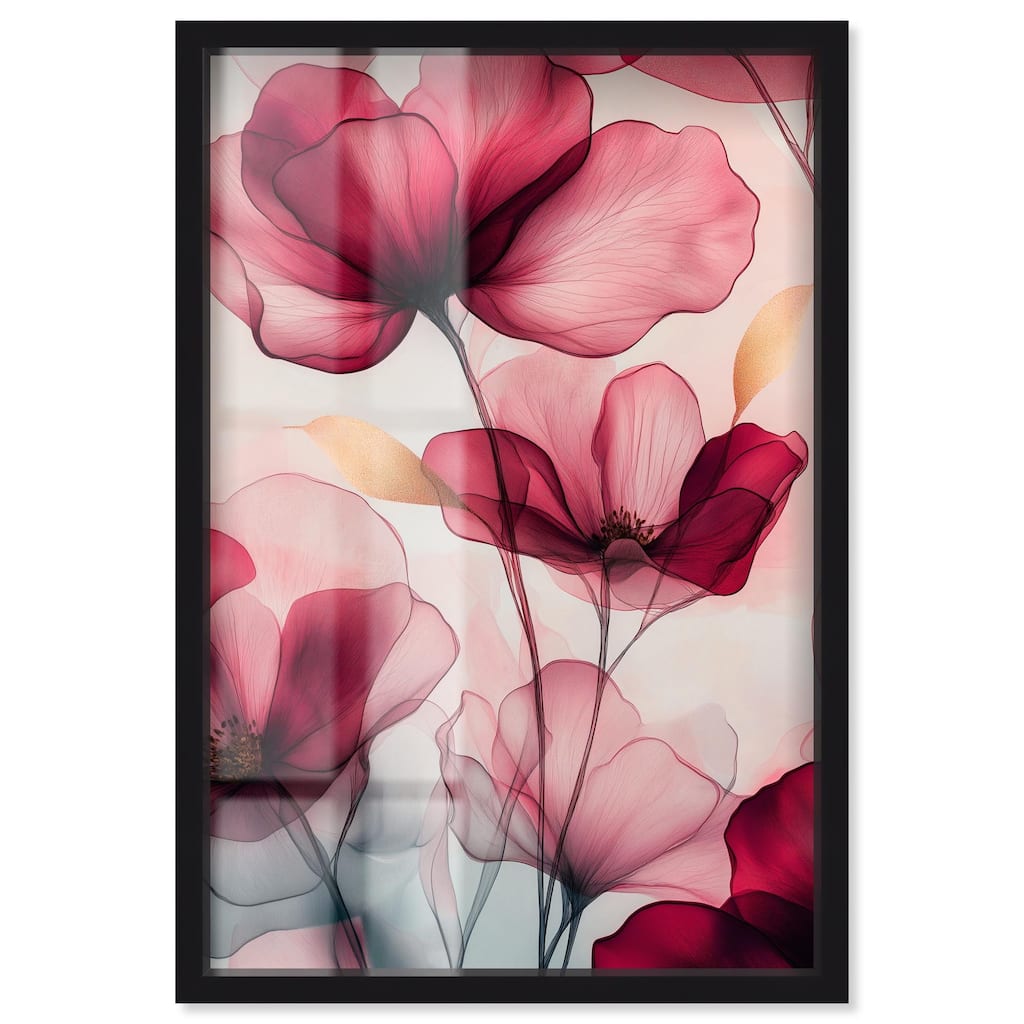 Chiffon Cherry Charm Shadowbox by Art Remedy