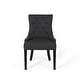 preview thumbnail 49 of 70, Cheney Contemporary Tufted Dining Chairs (Set of 2) by Christopher Knight Home - 21.50" L x 25.00" W x 36.00" H