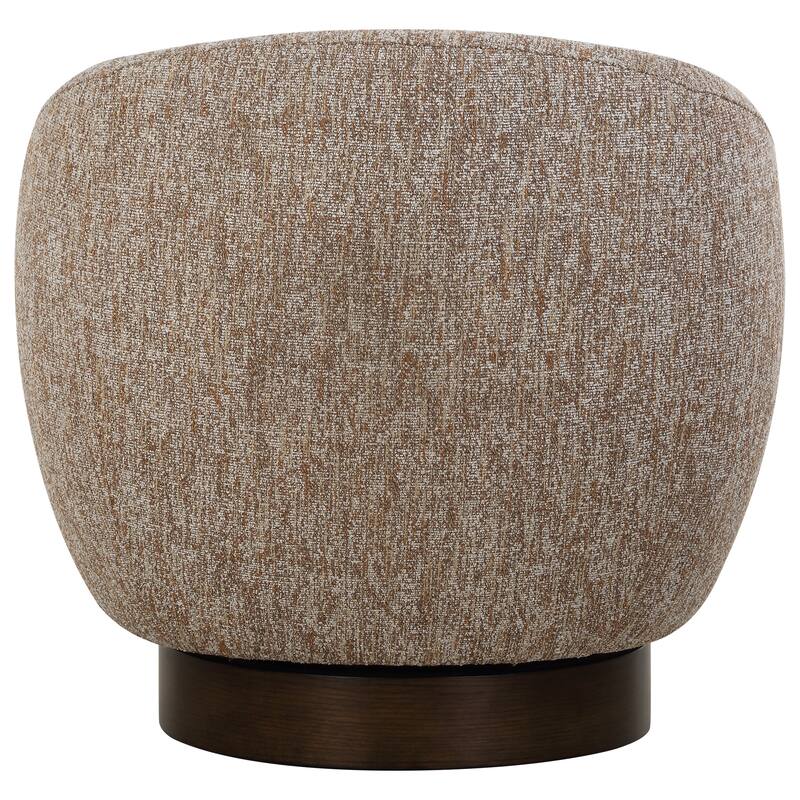 Uttermost Dunes Fabric Swivel Chair - 32" H x 33" W x 30" D