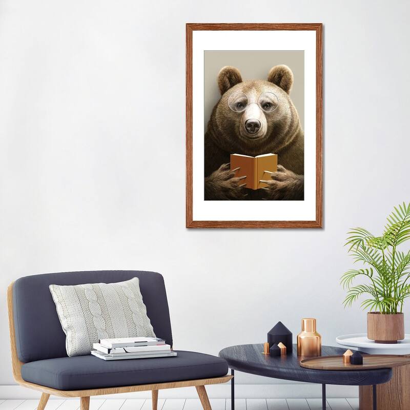iCanvas "Bear" by Adam Lawless