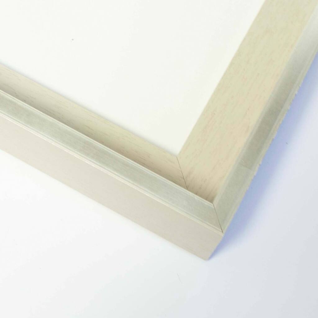 50x18 Frame Green Solid Wood Picture Frame Width 0.75 Inches | Interior Frame Depth 0.5 Inches