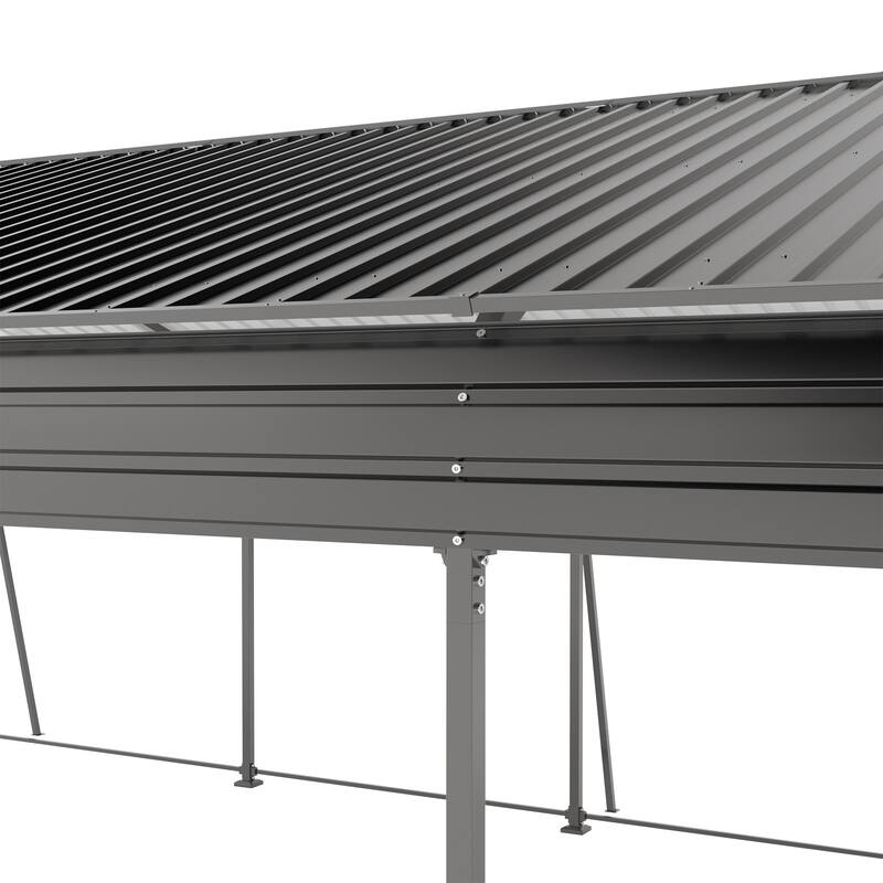 Campcraft 13 x 26.5 ft carport,0.25mm thick,with protective film to prevent scratching,2 pairs of adhesive gloves,3 hooks
