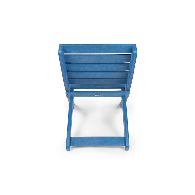 Versailles Fully Assembed All-Weather HDPE Outdoor Folding Patio Chair