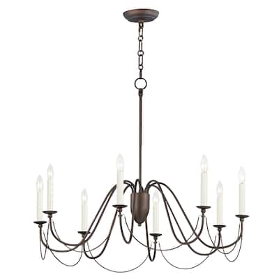 Plumette 8-Light Chandelier