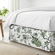 preview thumbnail 4 of 4, Tree Top Avocado Cotton Bedskirt