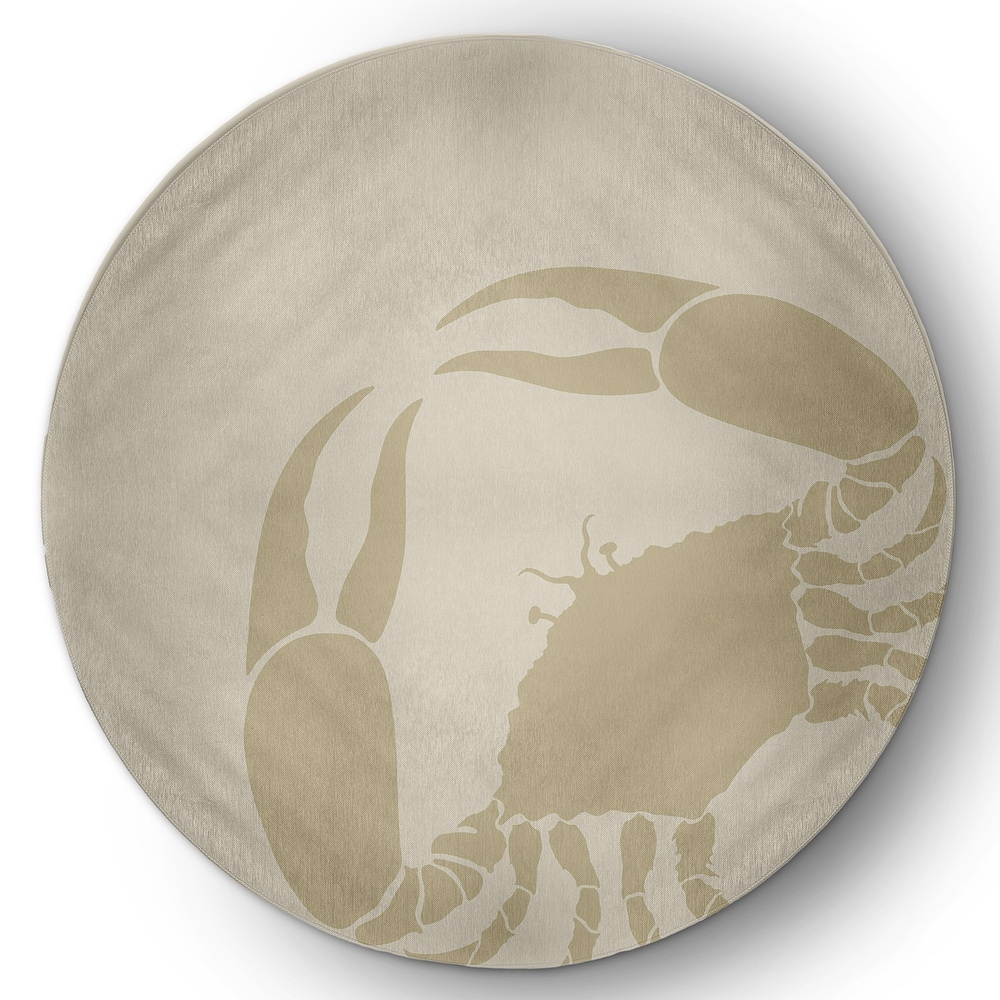 Crab Dip Nautical Indoor/Outdoor Rug