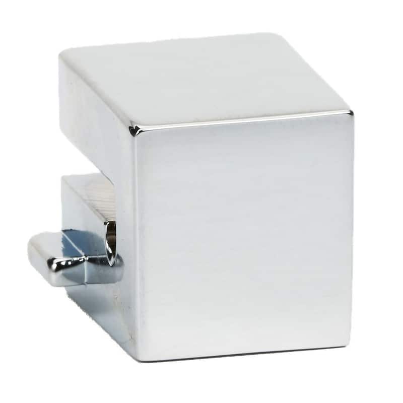 Alno 1/2 Inch Square Cabinet Ring Pull Mount - Less Ring - Polished Chrome