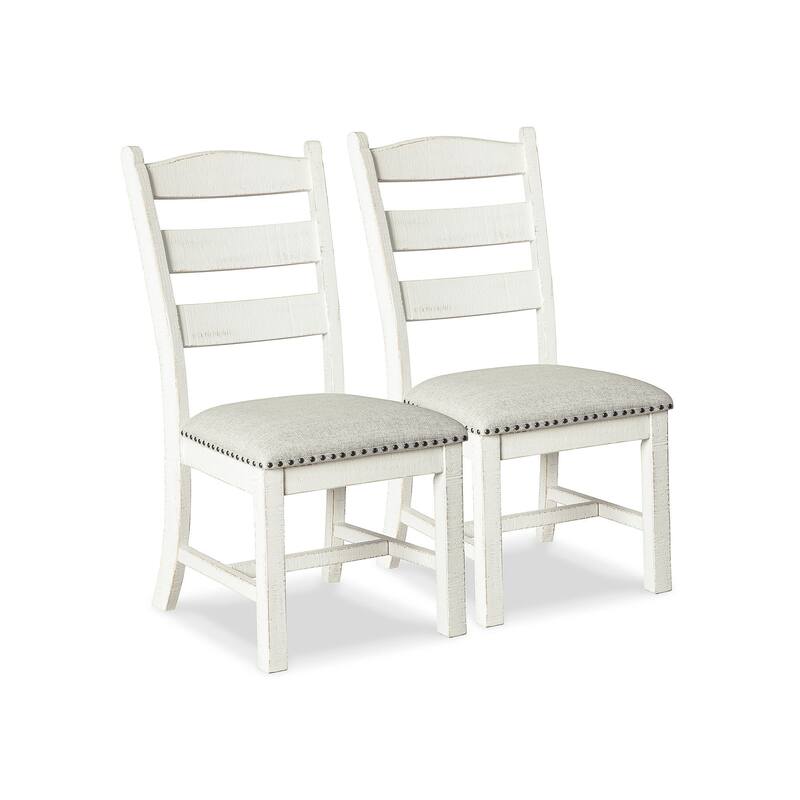 Signature Design by Ashley Valebeck Solid Wood Dining Chairs (Set of 2) - 19.5" W x 21.88" D x 39" H