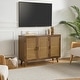 preview thumbnail 23 of 55, Filippo Traditional Rattan 3-Door Sideboard Cabinet by HULALA HOME