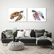 preview thumbnail 4 of 3, Sea Turtle by Suren Nersisyan 2 Piece Wrapped Canvas Art Set