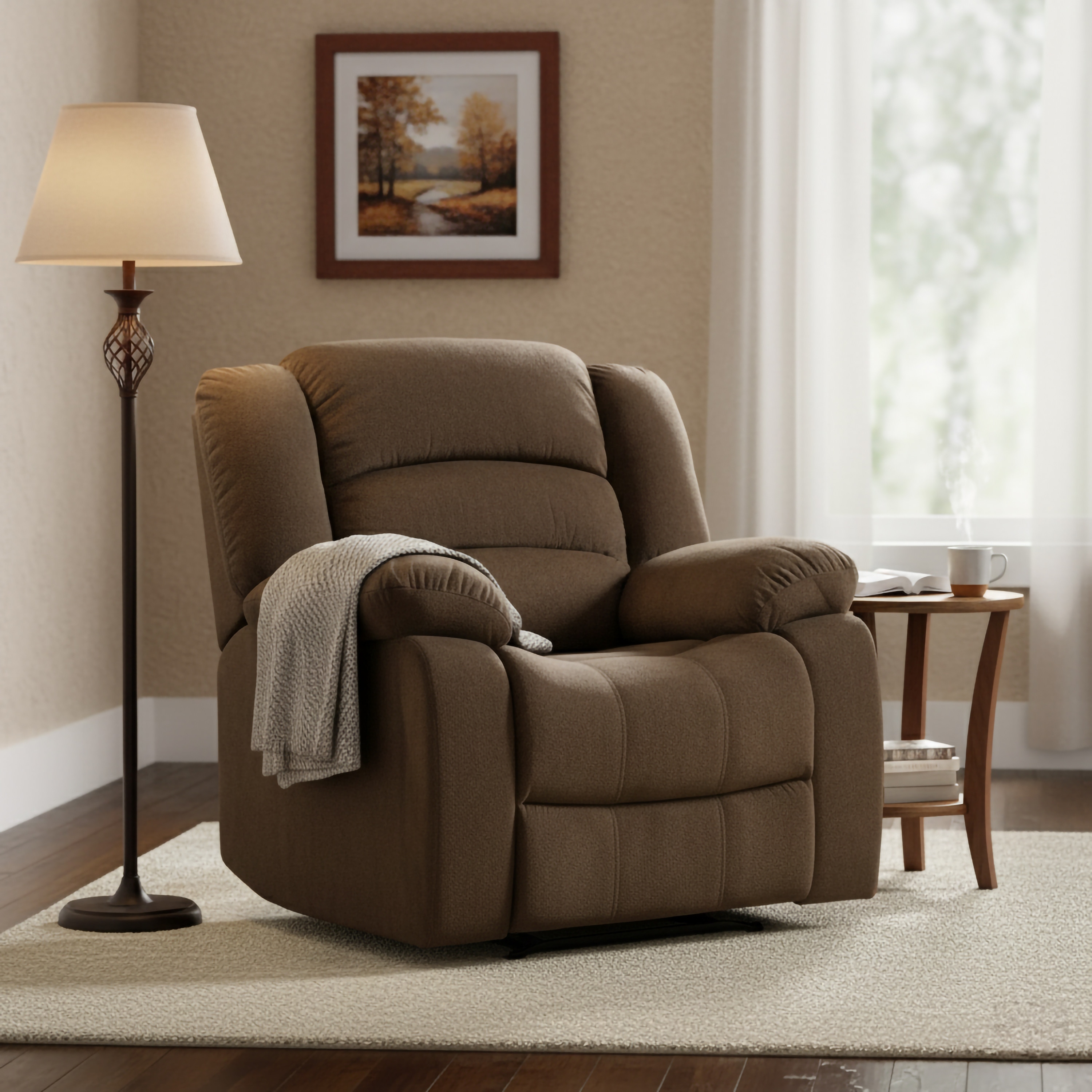 Copper Grove Shademill Brown Living Room Reclining Chair