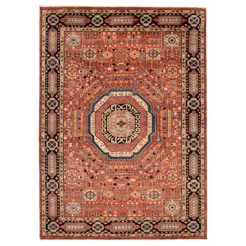 ECARPETGALLERY Hand-knotted Jules Serapi Dark Copper Wool Rug - 10'2 x 13'11 - Dark Copper - 10'2 x 13'11