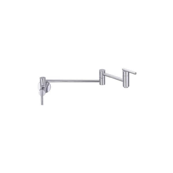 Shop Danze D205058 Parma Wall Mounted Pot Filler Faucet With 22 Overstock 16319401 Satin Black