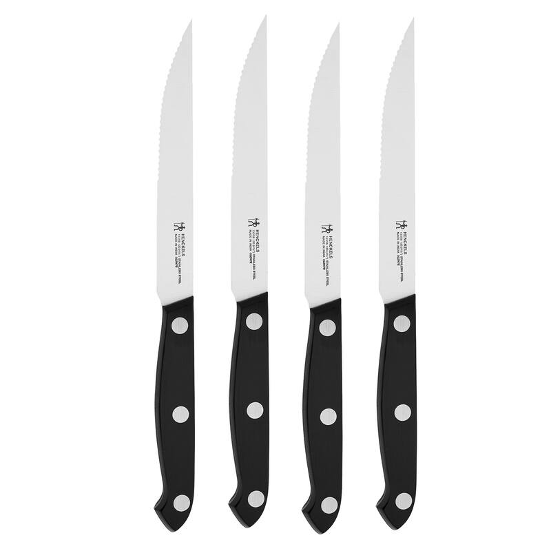 Henckels 4-pc Prime Steak Knife Set - Stainless Steel - Stainless Steel - 4 Piece - 4-pc