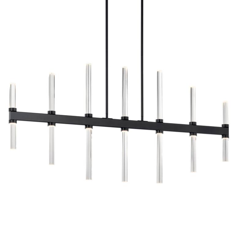 Kichler Lighting Sycara 48.25 in. 14-Light Integrated LED Linear Chandelier