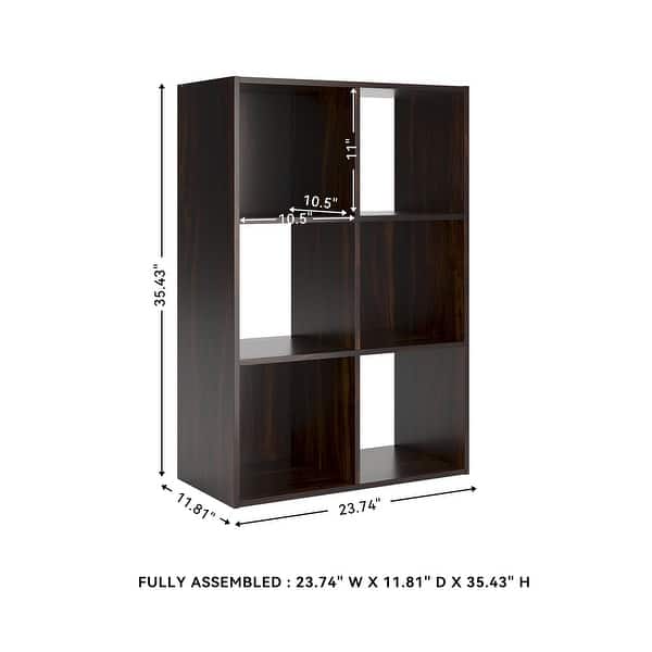 dimension image slide 2 of 8, Signature Design by Ashley Glosmount Cube Organizer