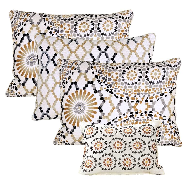 Serenta 6 Piece Cotton Blend Daybed Bedspread Coverlet Set - 75" x 39"