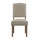 preview thumbnail 26 of 28, Benchwright Upholstered Dining Chairs (Set of 2) by iNSPIRE Q Artisan