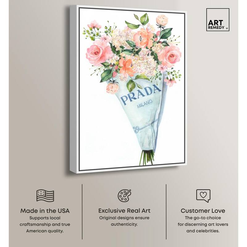 A World of Flowers Canvas by Art Remedy