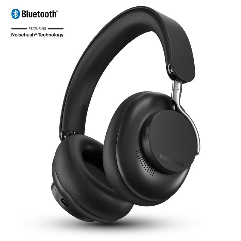 Naztech Aura 360 ANC Wireless Headphones - Midnight