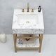 preview thumbnail 10 of 150, Ecija Bath Vanity, Metal Support with Composite Stone Top, no Mirror