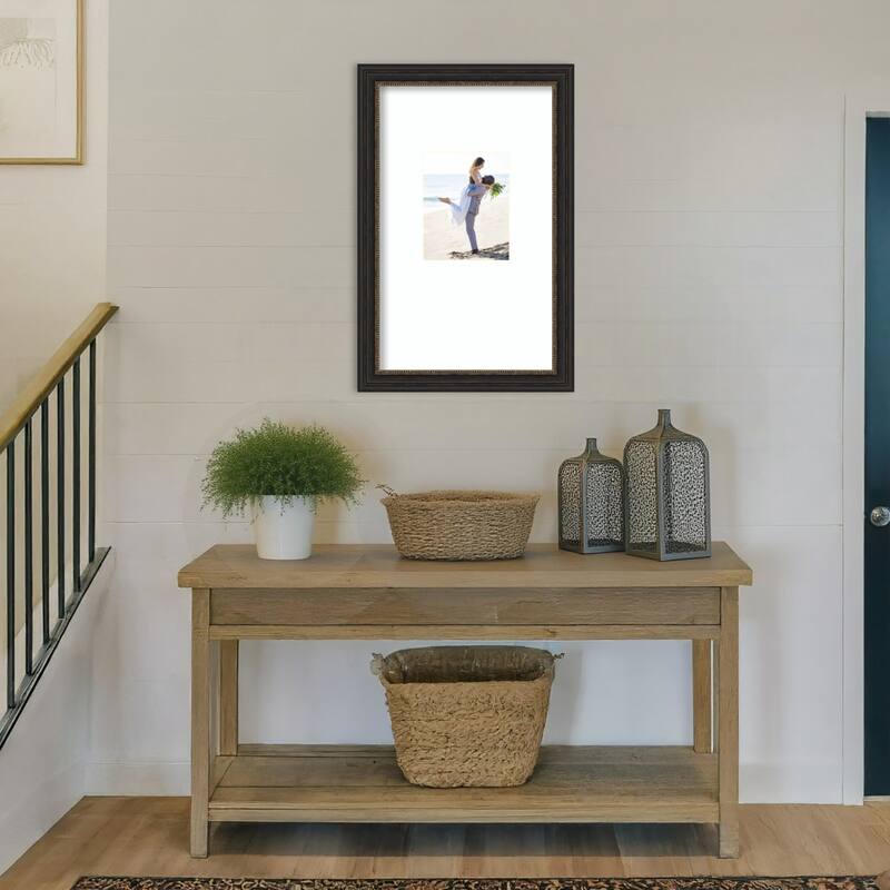 Accent Bronze Narrow Framed Picture Frame, Photo Frame