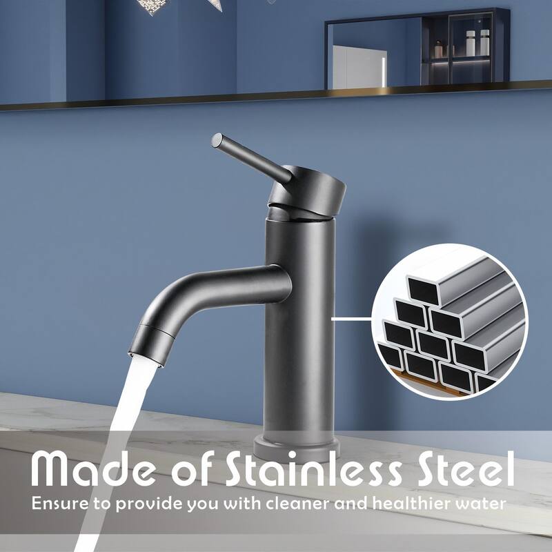 Topcraft Single Handle Bathroom Faucet