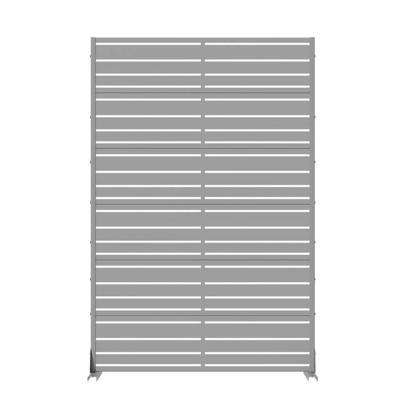 Outdoor Privacy Screen Metal Privacy Screen Panel Free Standing