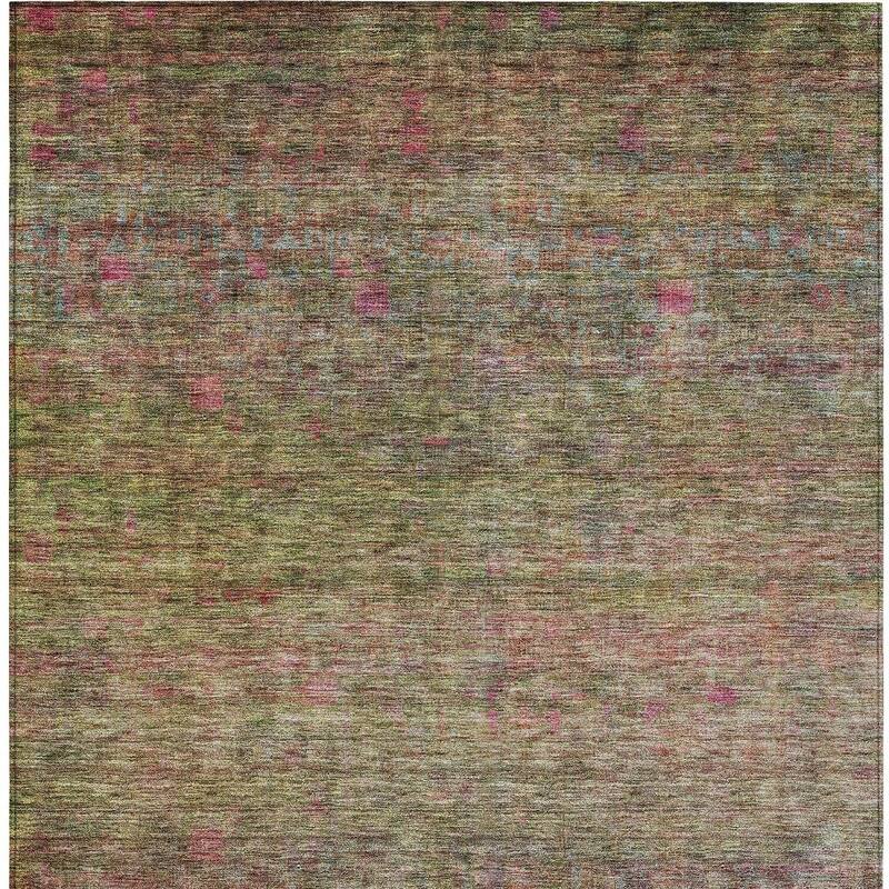 HomeRoots Floral Transitional Rectangle Outdoor Rug