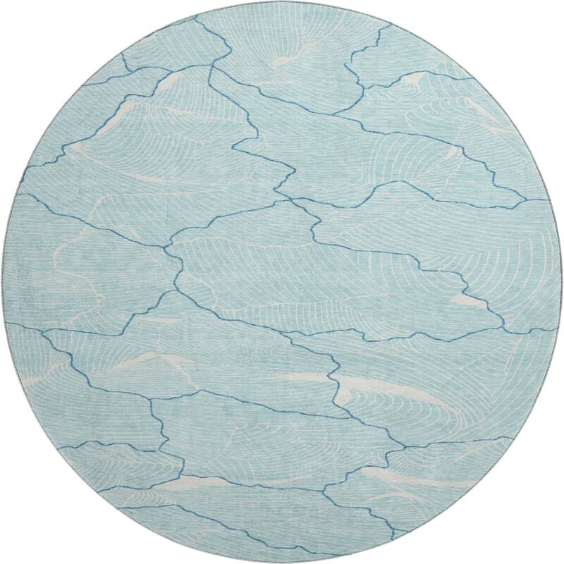 Premium Washable Super Soft Contemporary Puzzle Mayfield Rug