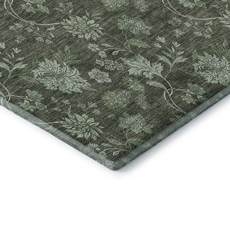 Premium Washable Super Soft Floral Borderless Mayfield Rug