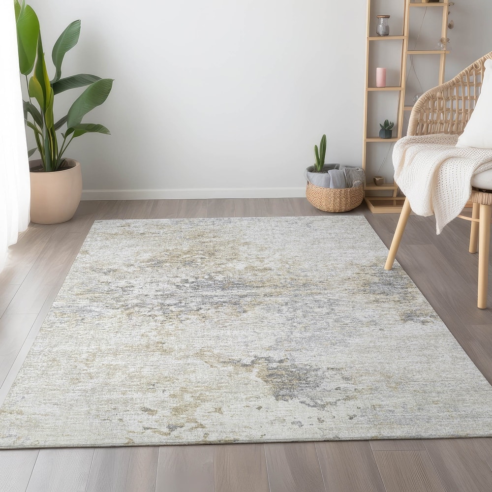 Premium Washable Super Soft Abstract Ombre Mayfield Rug