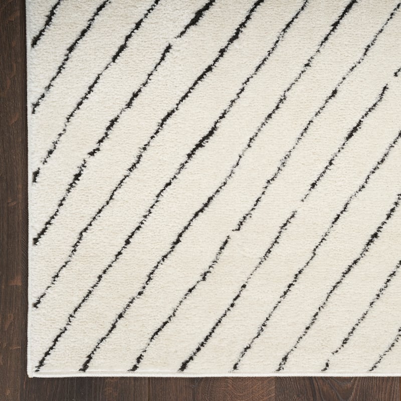 Nourison Cozy Modern Indoor Abstract Area Rug