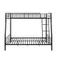 preview thumbnail 5 of 7, Heavy Duty Metal Bunk Bed Full Over Queen Bunk Bed Frame for Adults