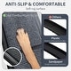 preview thumbnail 3 of 5, Dog Ramp for Car, Folding Portable Pet Stair Ramp with Non-Slip Rug Surface, Extra Wide Dog Steps for Medium & Small