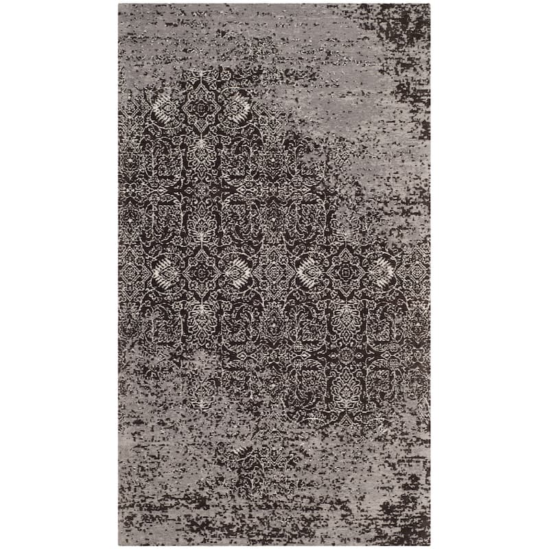 SAFAVIEH Classic Vintage Boho Justi Distressed Oriental Cotton Rug