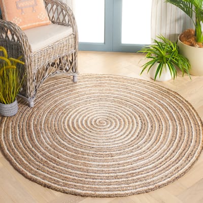 SAFAVIEH Natural Fiber Lurena Casual Jute Rug