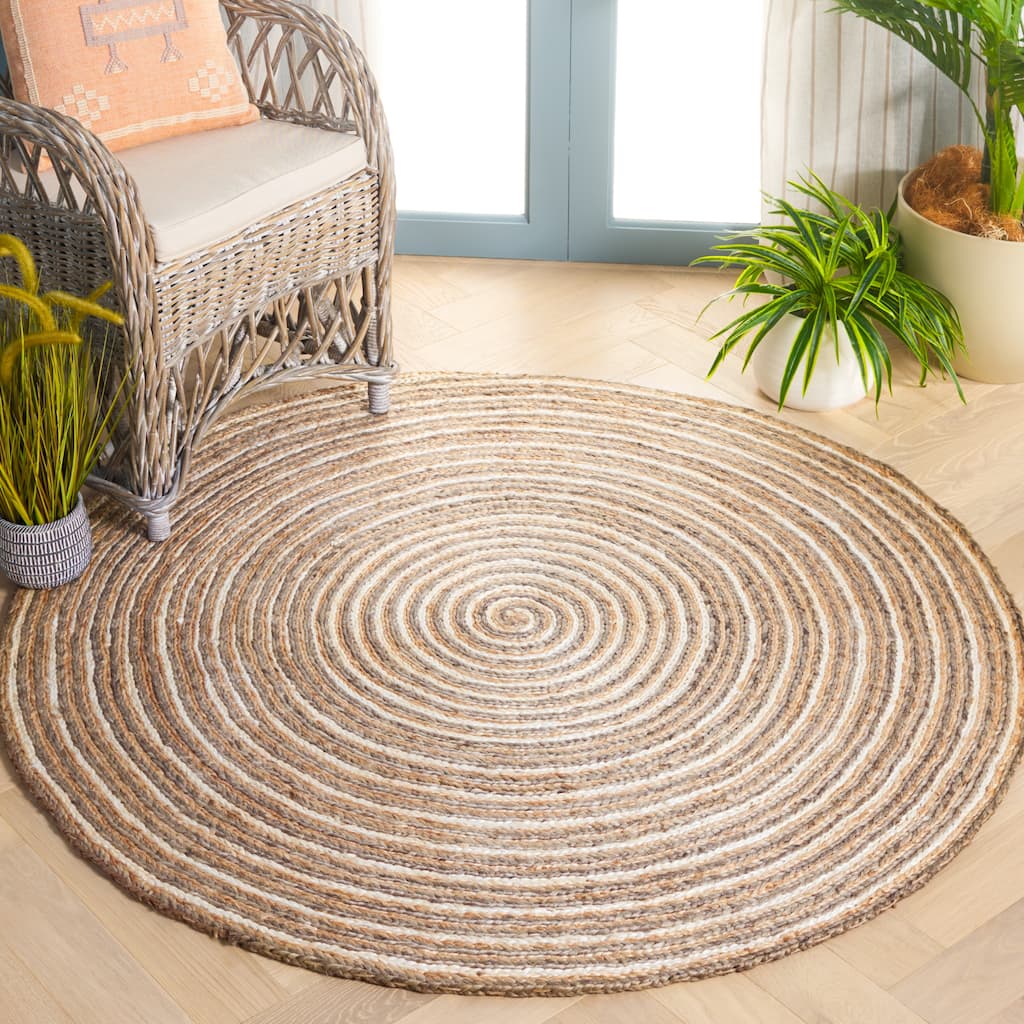 SAFAVIEH Natural Fiber Lurena Casual Jute Rug