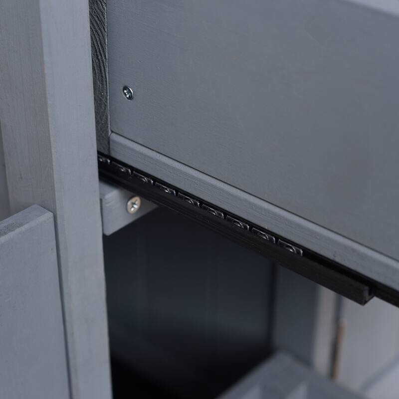 Christopher Knight Home - 54.33" Solid Wood Mobile Outdoor Kitchen Cart with Stainless Steel Top & Spice Rack & Lockable Wheels