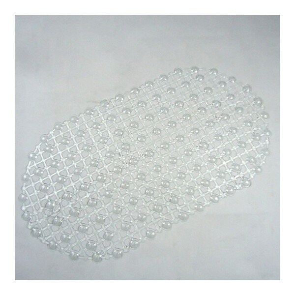 PVC Anti-skidding Foot Mat Bathing Room - White